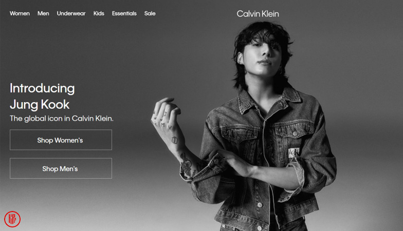 BTS Jungkook as Calvin Klein’s latest brand ambassador for jeans and underwear products. | CK’s Official Website