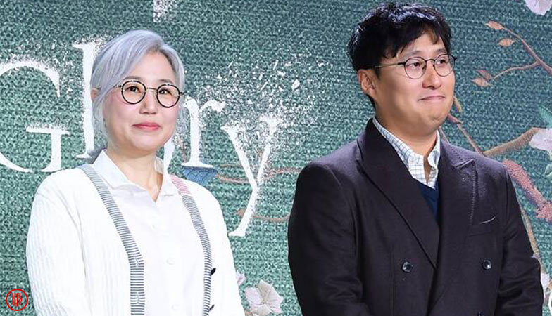 Writer Kim Eun Sook and Korean director The Glory Ahn Gil Ho. |  HanCinema