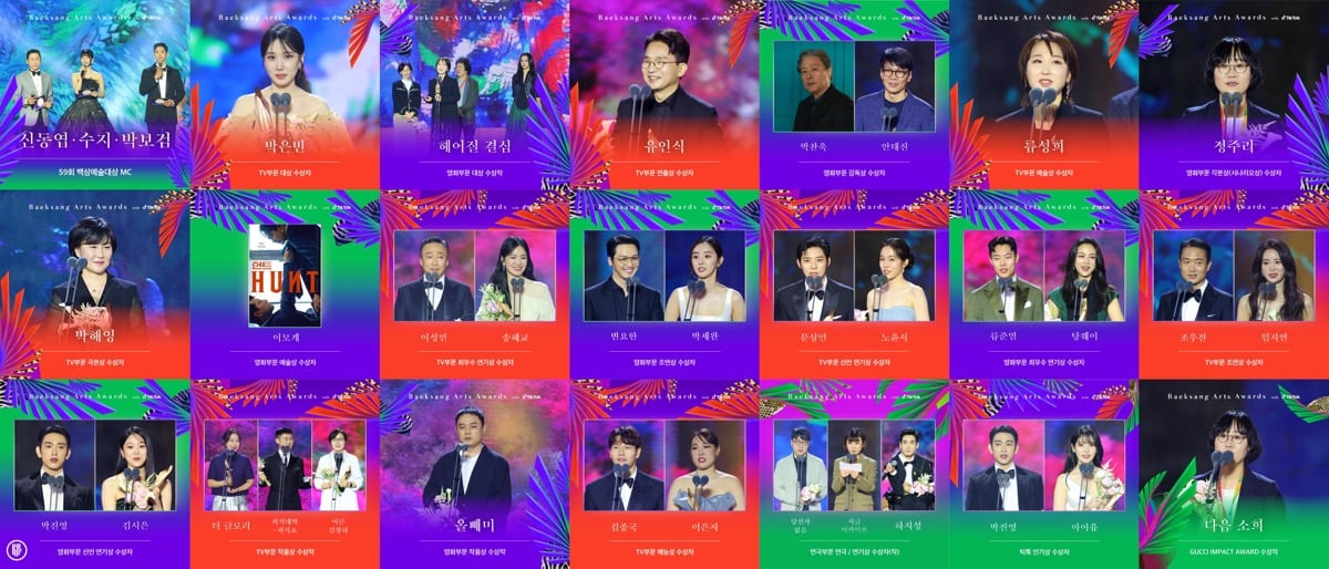 Full List of 59th Baeksang Arts Awards 2023 Winners Park Eun Bin Wins