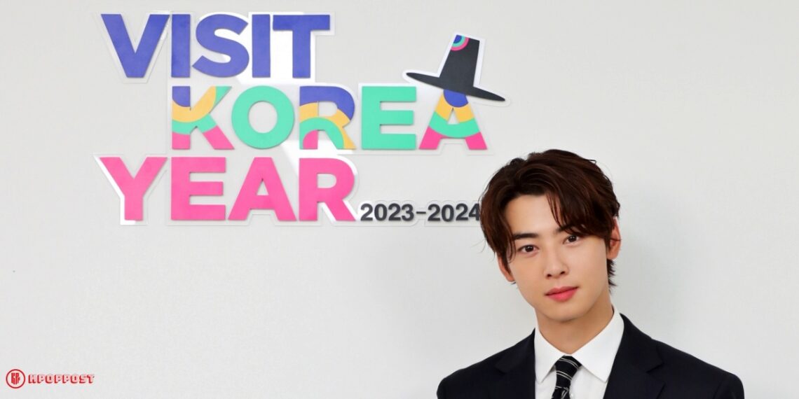 ASTRO’s Cha Eun Woo Appointed as Honorary Ambassador for VISIT KOREA YEAR 2023-2024