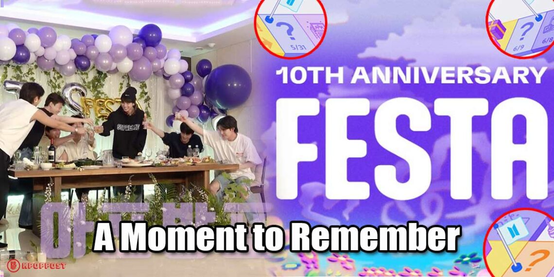 BTS Festa 202310th Anniversary Schedule