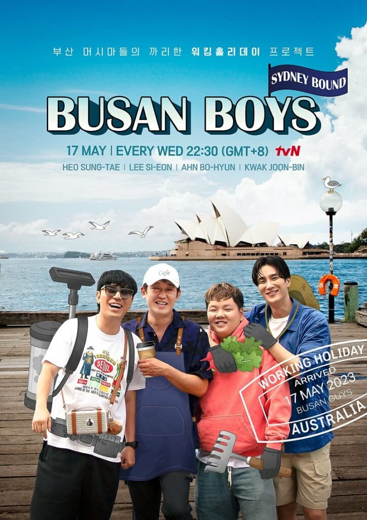 Busan Boys Sydney Bound main poster 