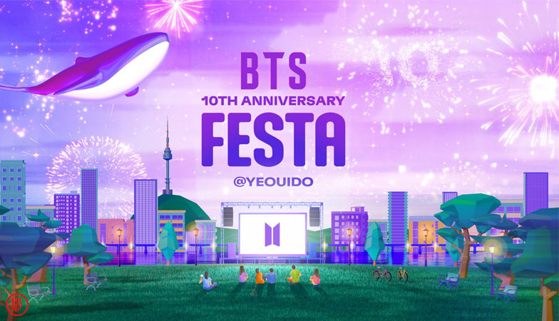 BTS 10th Anniversary Festa 2023 celebration events. | Twitter