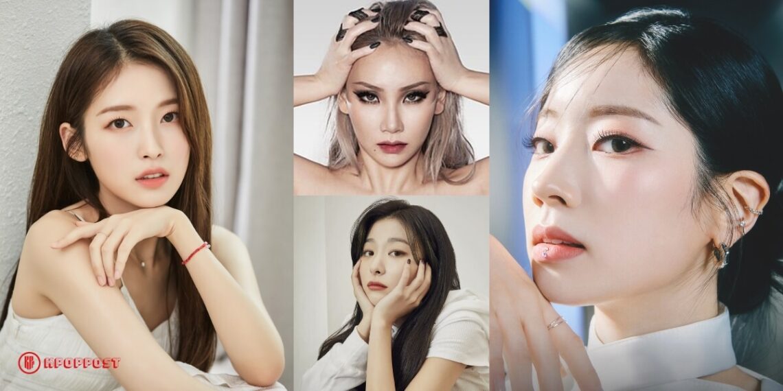 female kpop idols monolid eyes