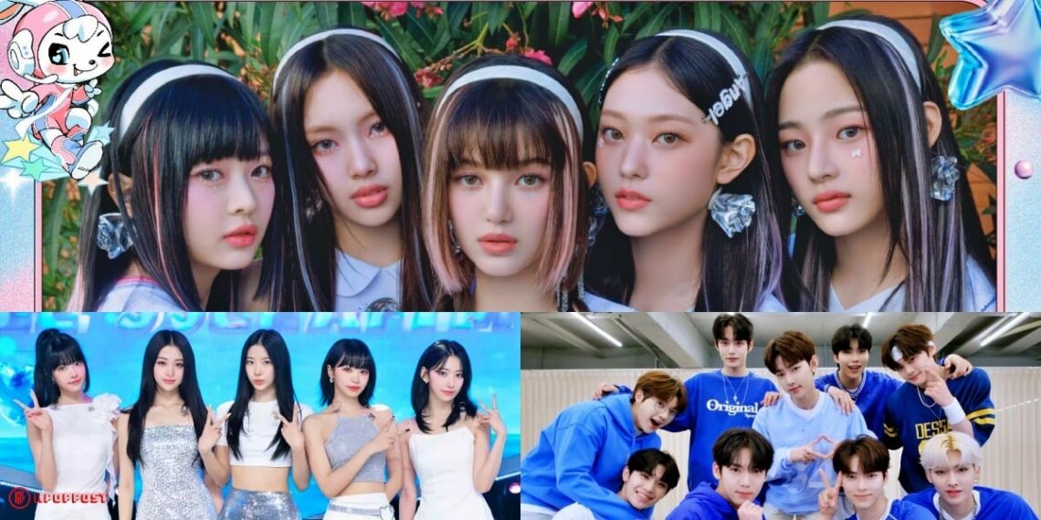 July 2023 Most Popular Rookie Idol Groups