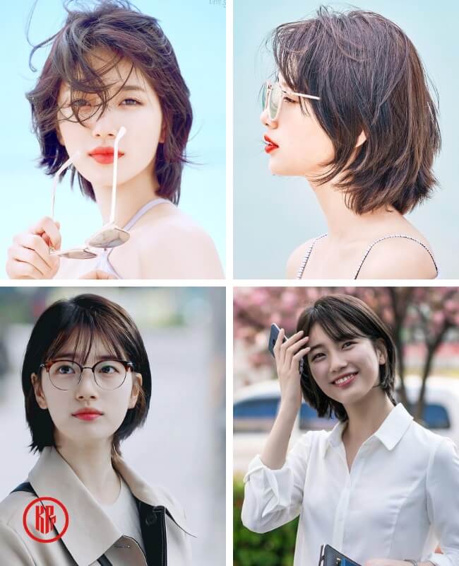 Bae Suzy female kpop idols short hair inspiration