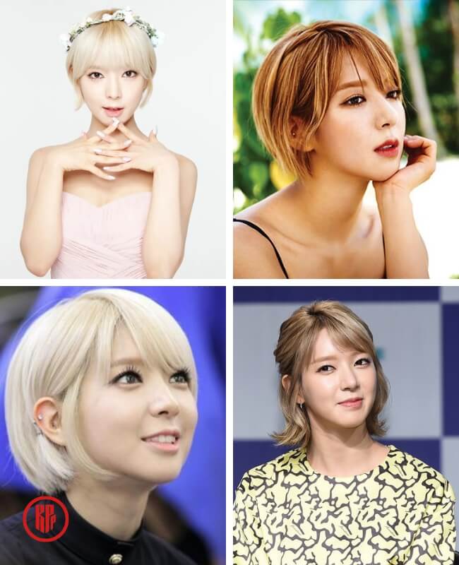 AOA Choa kpop short hair cut