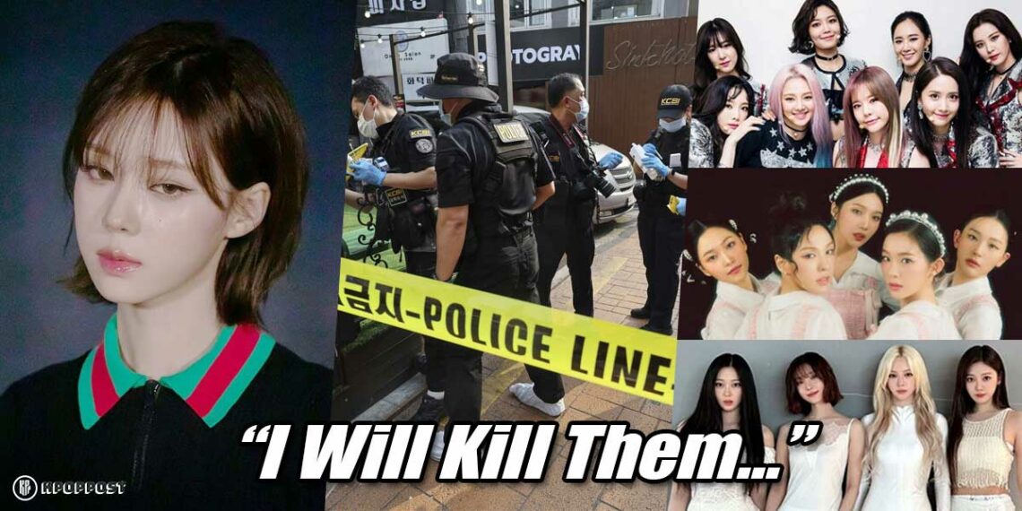 aespa winter death threats south korea stabbing