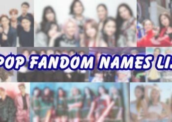 kpop group fandom names list