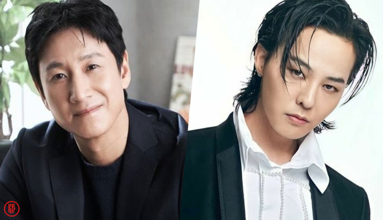 “Parasite” actor Lee Sun Kyun and BIGBANG G-Dragon. | Twitter