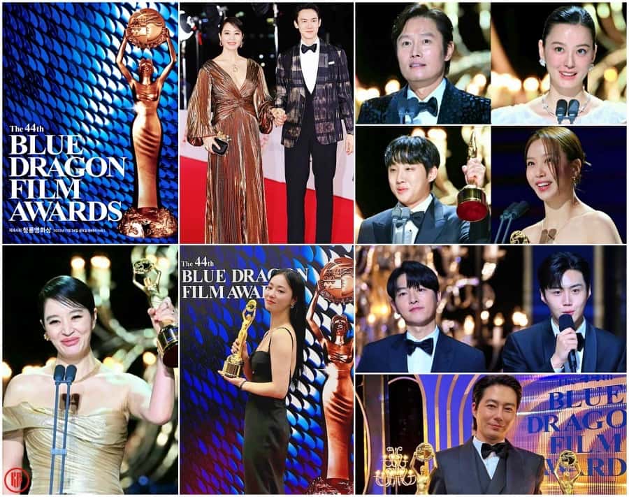 Complete List of the 44th Blue Dragon Film Awards 2023 Winners