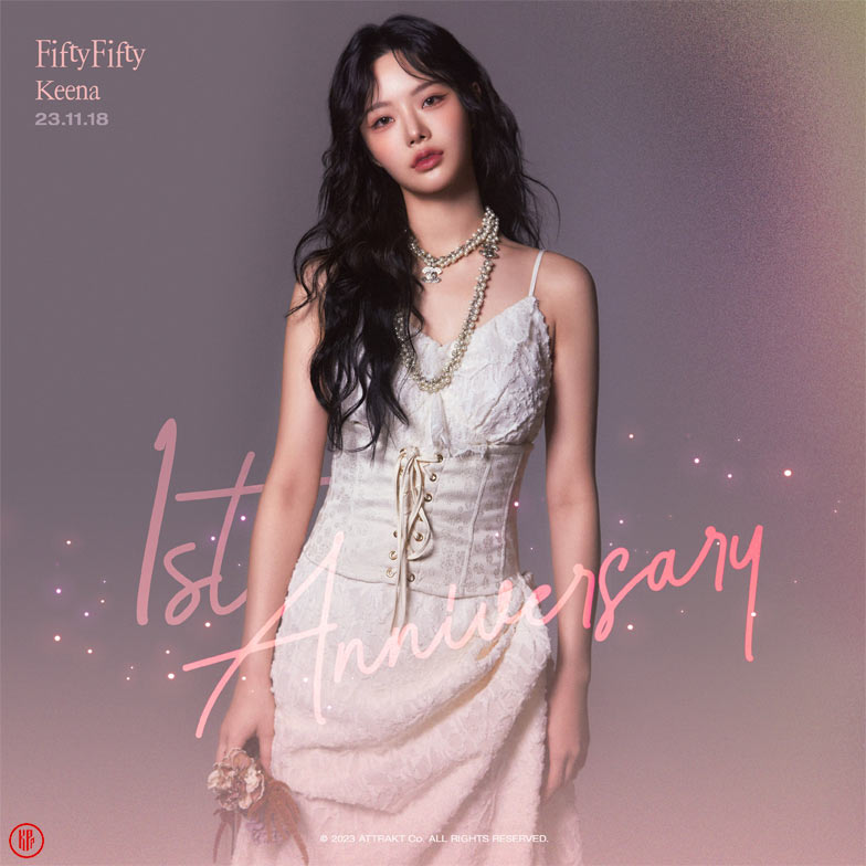 FIFTY FIFTY’s debut anniversary. | Twitter