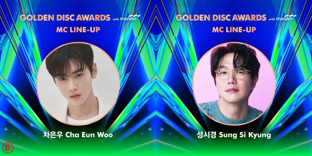 Cha Eun Woo and Sung Si Kyung to be 38th Golden Disc Awards MCs  | GDA