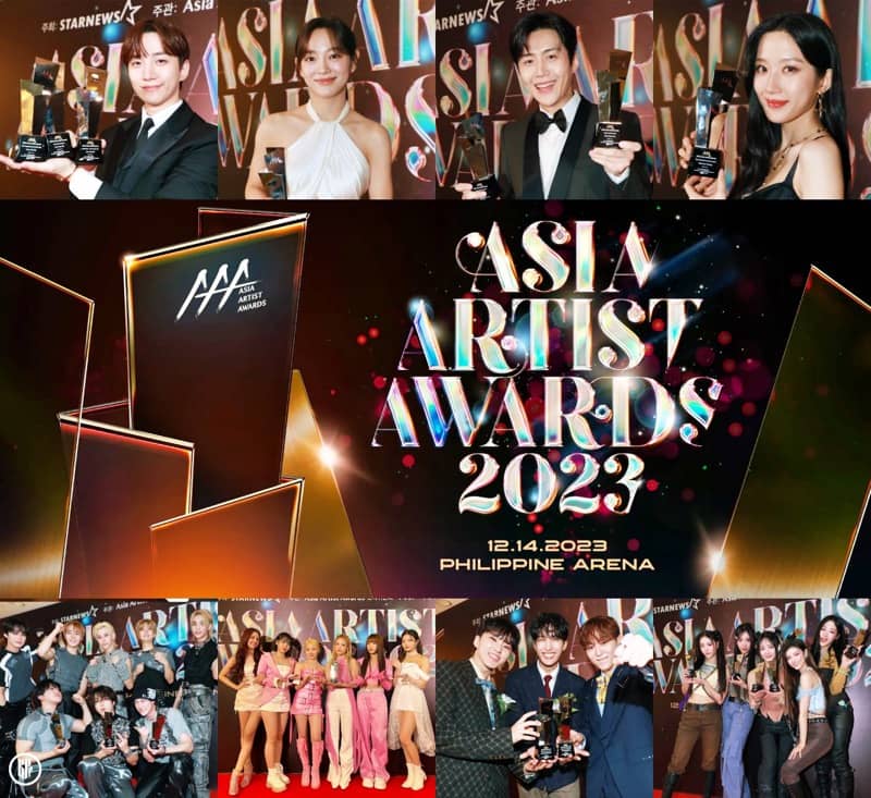 The Asia Artist Awards (AAA) 2023 winners