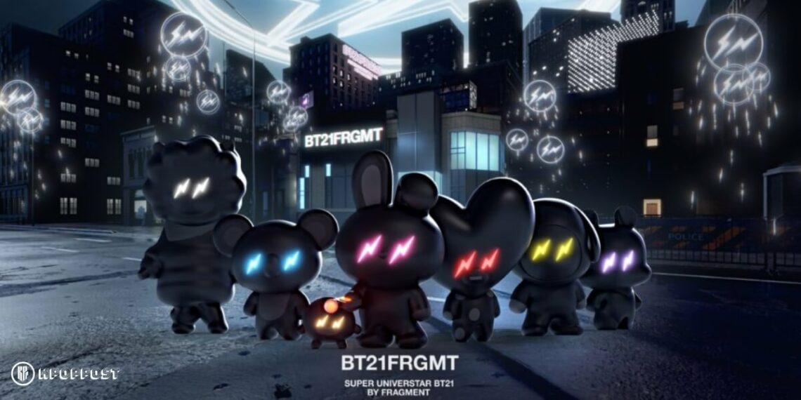 BT21 x FRAGMENT fashion collection