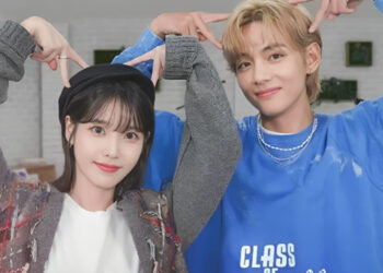 iu and bts v release MV before military enlistment