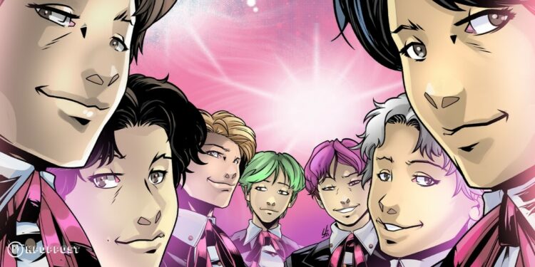 FAME BTS comic manga tidalawave