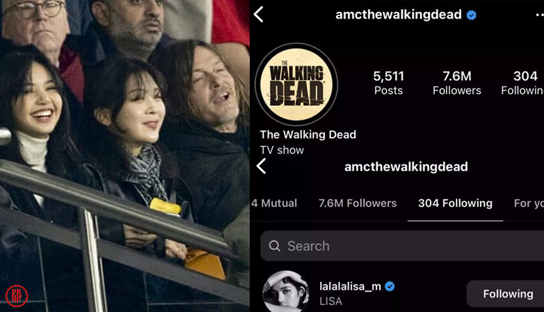 Signs hinting BLACKPINK Lisa and her possible acting debut with “The Walking Dead”. | Twitter