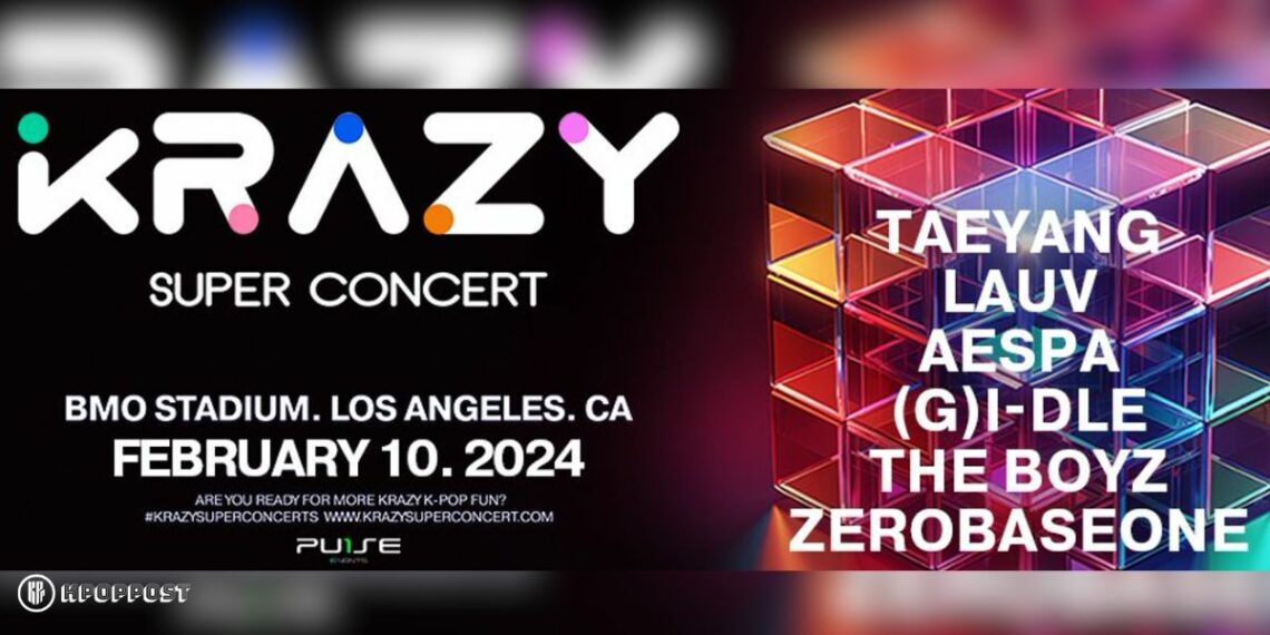 KRAZY SUPER CONCERT 2024 in Los Angeles artist lineup