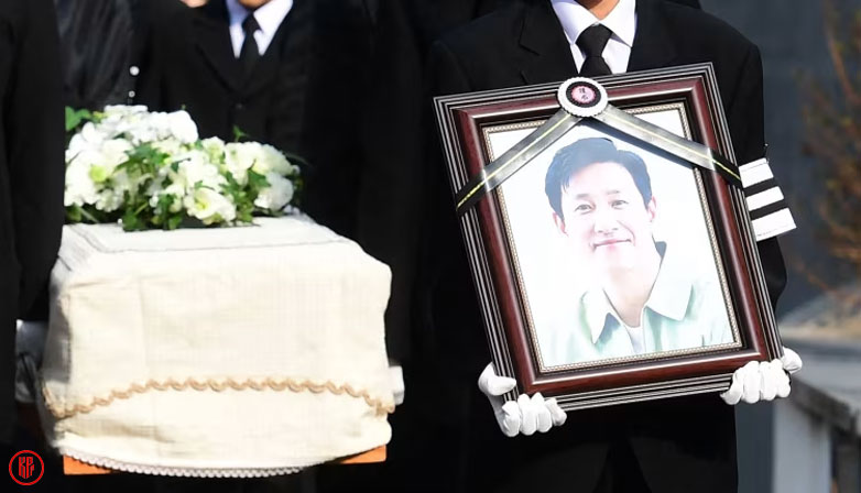 The funeral of “Parasite” actor Lee Sun Kyun. | Twitter