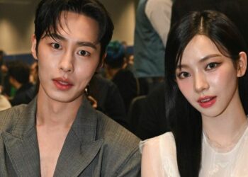 Lee Jae Wook and aespa Karina | Source: Prada