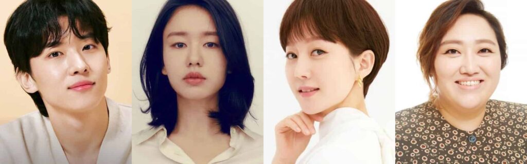 Left to right: Dex, Ahn Eun Jin, Yum Jung Ah, and Park Joon Myun will star in tvN’s variety show “Sister’s Direct Deliver.” | HanCinema, Instagram.