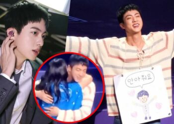 BTS Jin hug event for FESTA 2024. | Multiple Sources.