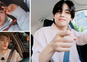 male kpop idols driving cars