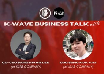 kwave business talk with klab company