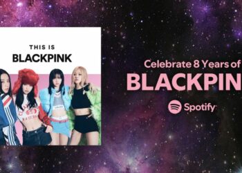 Celebrate BLACKPINK anniversary #8YearswithBLACKPINK on Spotify playlist this is blackpink