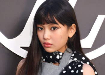 NewJeans Hyein for Louis Vuitton at Paris Fashion Week 2024. | Getty