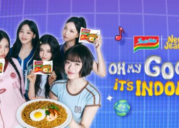 NewJeans for Indomie, Indonesian brand of instant noodles. | @cato_o_o on X