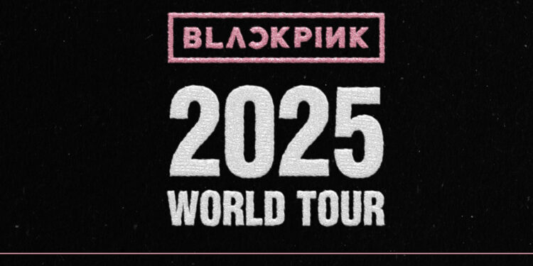 BLACKPINK World Tour 2025 poster. | YG