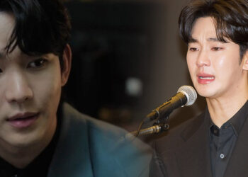 Kim Soo Hyun in “Knock Off” & press conference. | Multiple sources