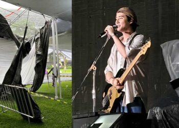 Broken tent & Day6 concert in Jakarta | Multiple Sources