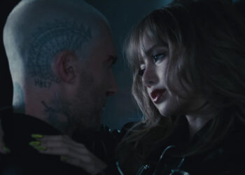 Adam Levine and BLACKPINK Lisa in “Priceless” MV. | YouTube