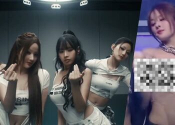 KISS OF LIFE Lips Hips Kiss bra strap Choreography sexualization in k-pop