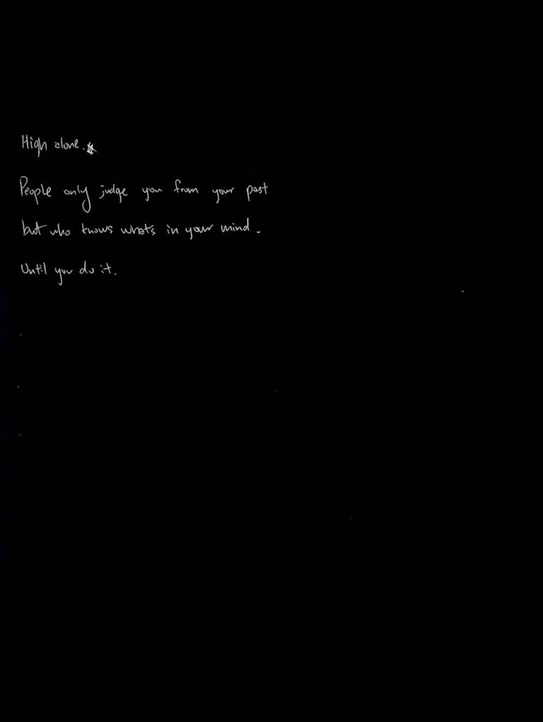 Jackson Wang Handwritten Diary process of Magic Man 2