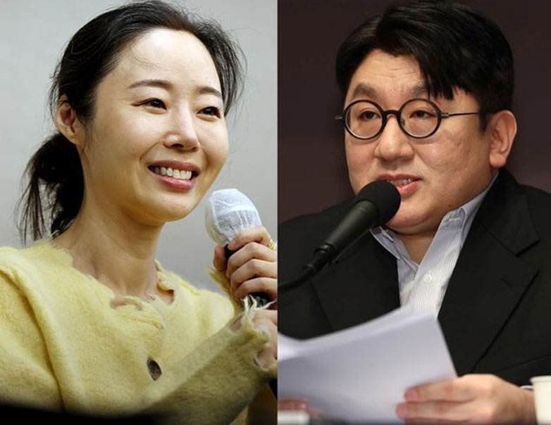 Min Hee Jin and Bang Si Hyuk. | The Korea Herald