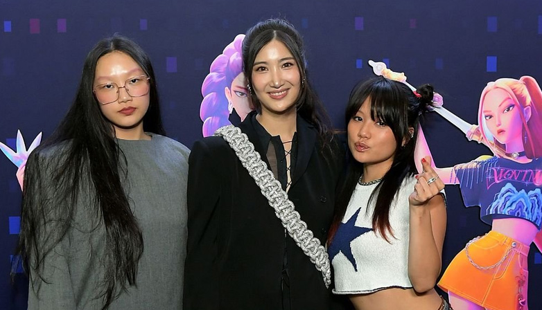 Audrey Nuna, EJAE and Rei Ami | Charley Gallay/Getty Images for Netflix