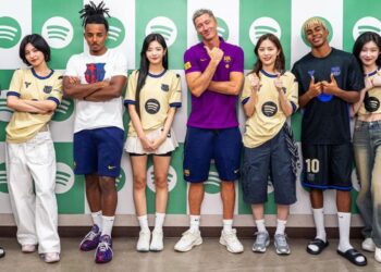 Spotify Brings Music and Football Together with ITZY During FC Barcelona’s Korea Stop on Asia Tour