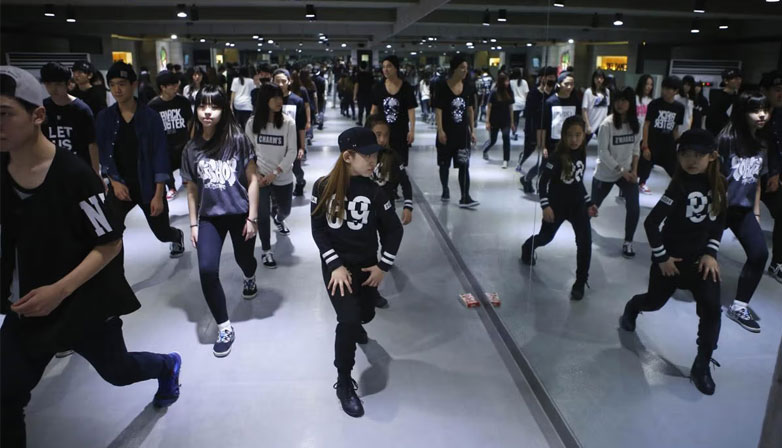 Aspiring participants training to become future stars. | Hypebeast