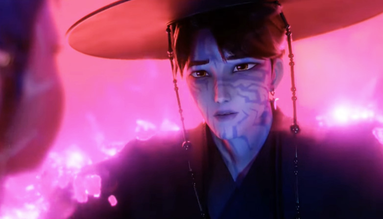 Jinu in “KPop Demon Hunters.” | Netflix