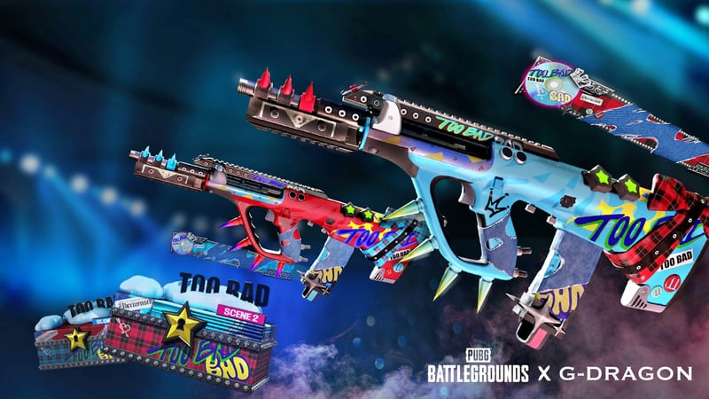 G-Dragon-Themed Progressive Weapon Skins