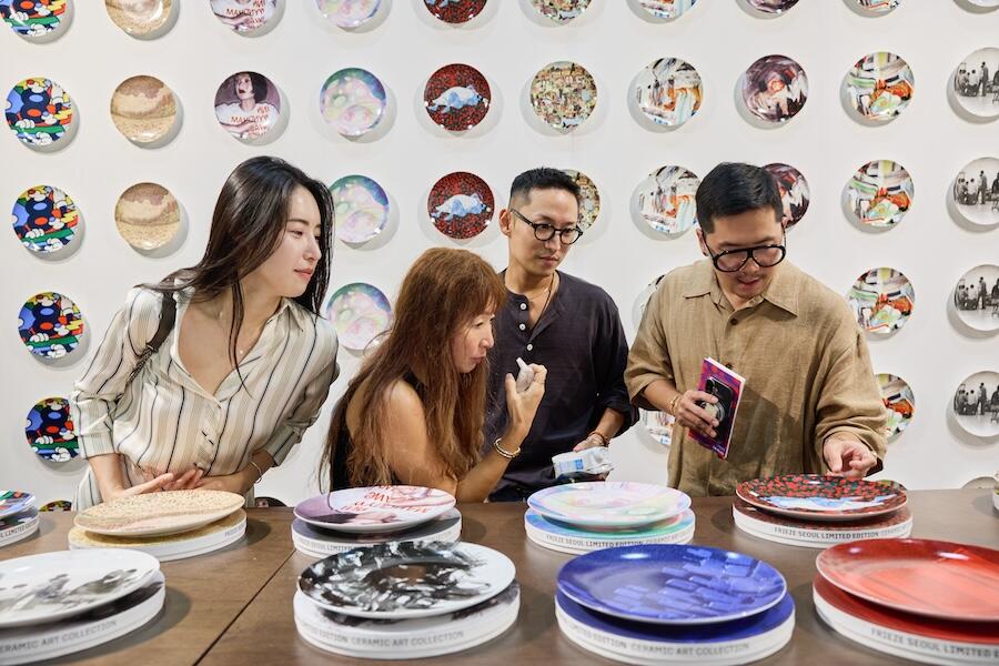 Print Bakery, Limited-Edition Ceramics at Frieze Seoul 2025. Courtesy Frieze and Wecap Studio. Photograph Wecap Studio