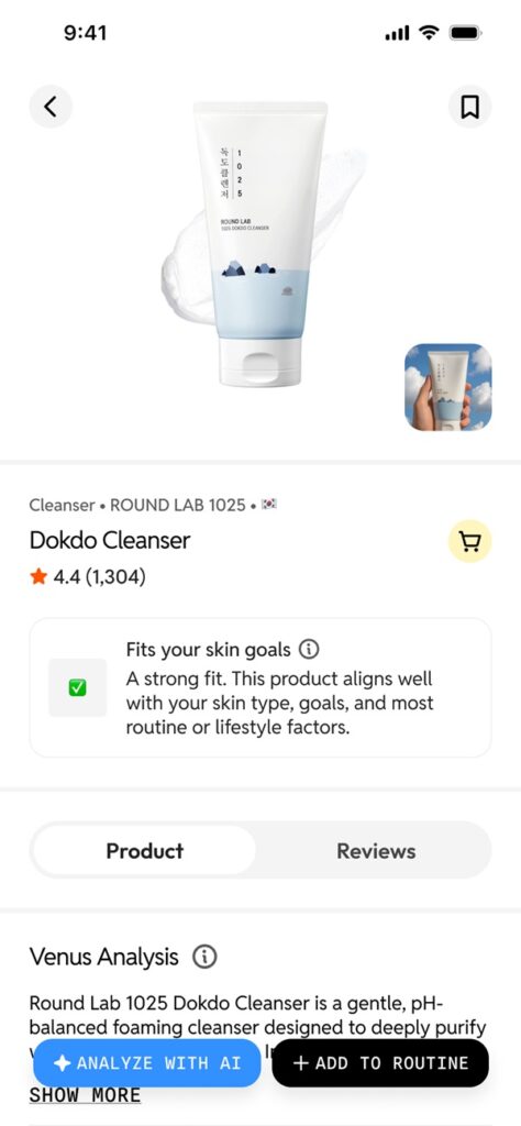 Venus Skin Labs App Skincare Consultation from Seoul to Worldwide