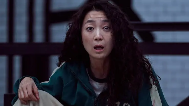 Kim Joo-ryoung as Player 212 in Squid Game