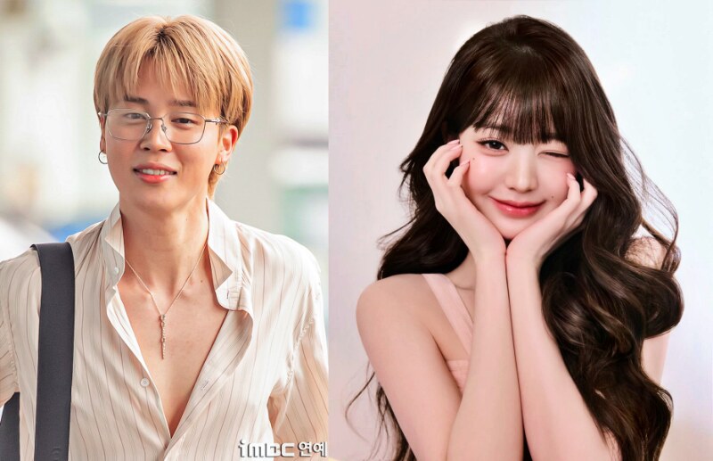 BTS’ Jimin & IVE’s Jang Won Young | IMBC, Instagram