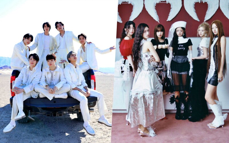 BTS and IVE | BigHit Music, Starship Entertainment
