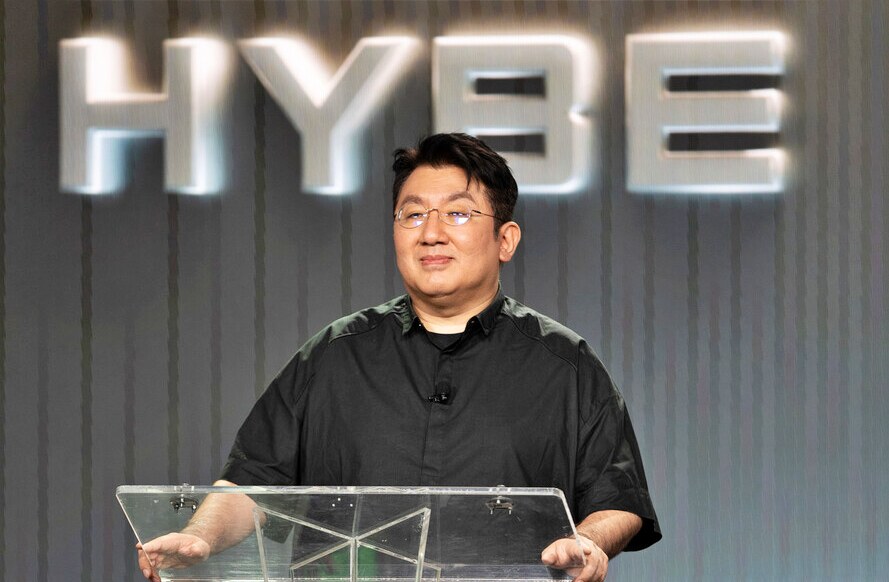 HYBE Founder and Chairman, Bang Si-hyuk. | HYBE